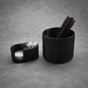 Μοντέρνο σετ οργάνωσης μπάνιου