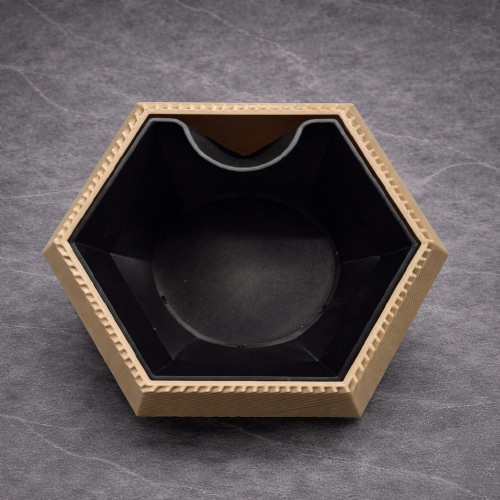 Γεωμετρικό Αυτοποτιζόμενο Βαζάκι Φυτών – Hexagon Design - Image 2