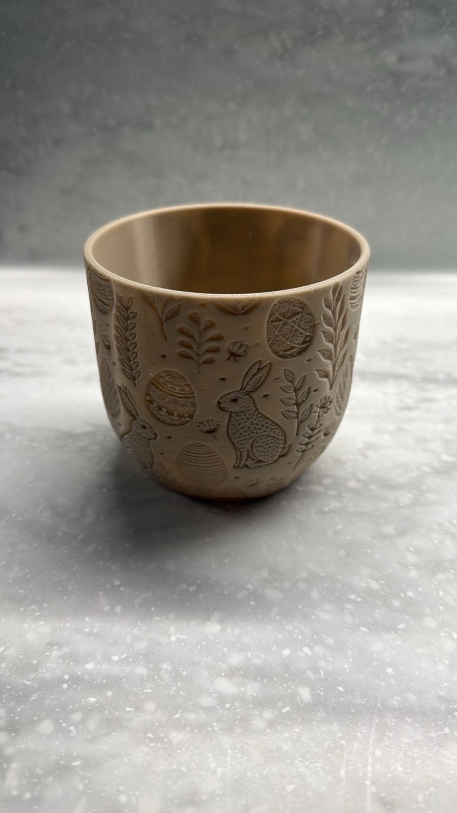 Πασχαλινό Διακοσμητικό Δοχείο με Λαγουδάκι – 3D Printed