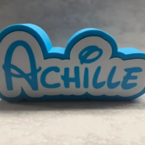 Φωτιστικό Ονόματος Νεφέλη Personalized Disney Style – 3D Printed