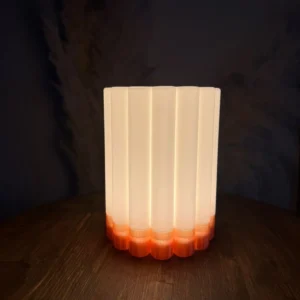Πλισέ Ambient Φωτιστικό – Cylinder Design