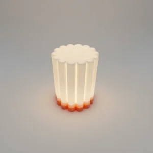 Πλισέ Ambient Φωτιστικό – Cylinder Design